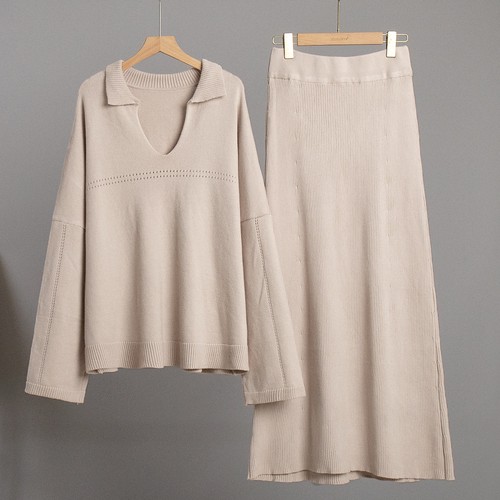 Ensemble tricot pour femme - tricot,
