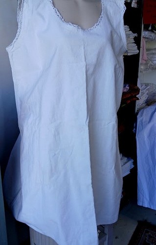 Chemise nuit ancienne - nuit, lin