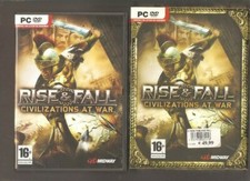 Rare !!! RISE & FALL CIVILIZATIONS AT WAR Edition Collector !!!  Culte sur PC