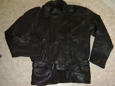 Superbe Blouson Perfecto, Taille : M Mixte  Authentique Véritable Cuir Neuve!