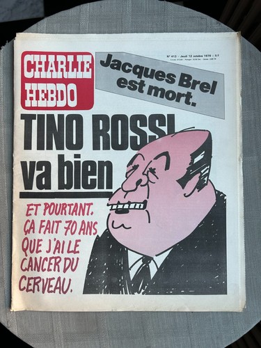 Charlie hebdo 413 - charlie,
