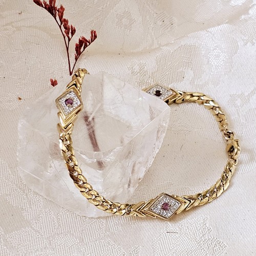 Bracelet plaqué jaune - plaqué,