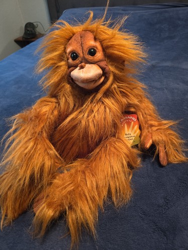 Folkmanis baby orangutan hand - orangutan,