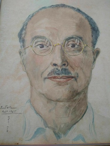 Grande aquarelle portrait