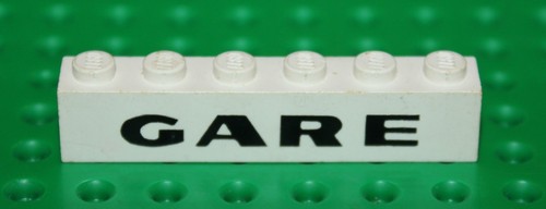 Lego vintage white - white, brick