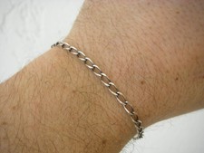 17.3CM / JOLI BRACELET gourmette 3gr en Argent massif 925 N°189