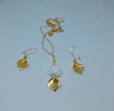 parure collier boucles