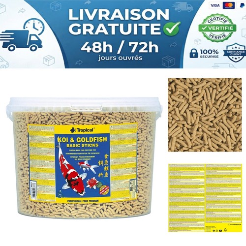 Nourriture flottante poissons