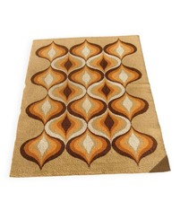 Tapis années 70 Space Age