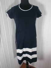 Robe coton bleu marine rayé blanc stretch CAPTAIN CORSAIRE ST JAMES S 36 8UK