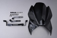 Bulle Noire en Polycarbonate +Patte Fixation SUZUKI GSX-S 950 2022-2025