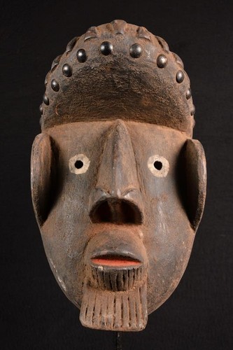 Masque ancien dan - masque, africain
