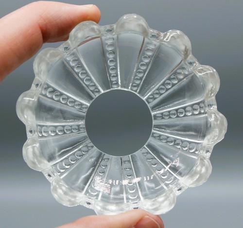 Ancienne bobeche verre - ancienne,