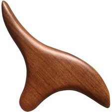 Gua Sha en Bois Naturel Thaï – Outil Massage Bien-Être – Fabrication Artisanales