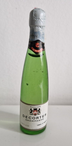 Miniature factice champagne - factice,
