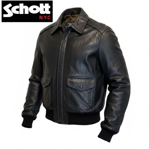 Schott cow leather - schott, a-2