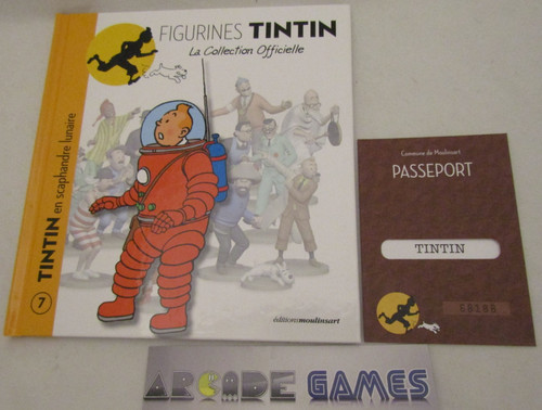 Livret passeport tintin en - livret,