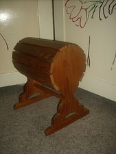 VINTAGE HANDMADE CIRCULAR WOOD