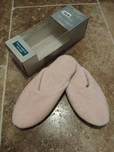 Chaussons éponge femme - chaussons,