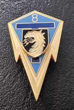 Insigne Militaire 8èm Régiment de Transmission A.Bertrand Atlas (C11)