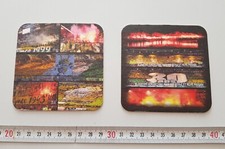 2 sous bock Tribune Loire Nantes ultra supporter foot brigade écharpe FC sticker