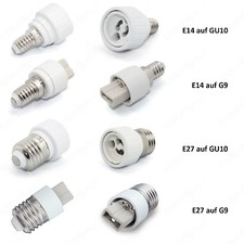 lampes Base E14 E27 auf GU10