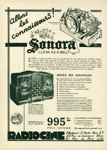 Sonorette annonce - sonorette",