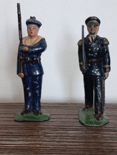 Figurine aluminium lot x2 - figurine,