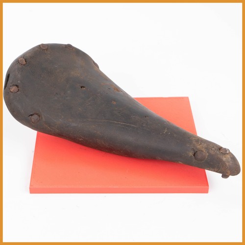 Ancienne selle cuir années - selle, 30