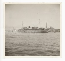 Yacht Francesco Morosini dans la lagune de Venise - Photo Vintage Anonyme 1935