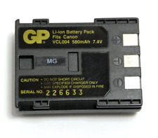 BATTERIE GP VCL 004 REMPLACEMENT POUR APPAREIL PHOTO CANON 580MhA 7,4V OCCASION