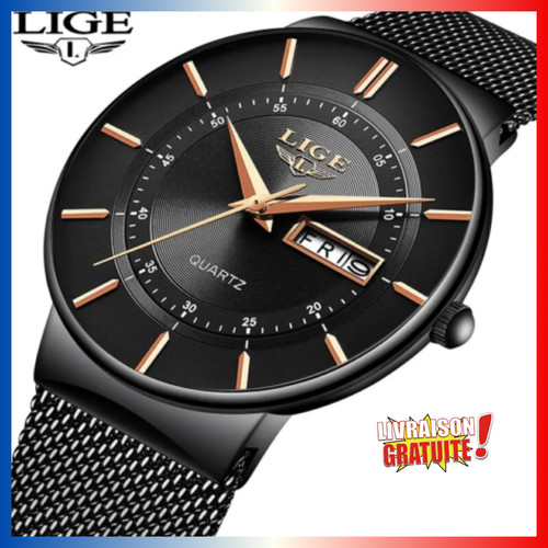 Montre quartz luxe pour - montre, à