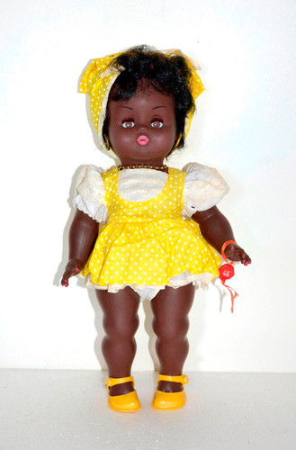 Rare ancienne poupée noire - rare!,