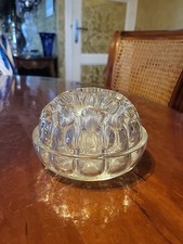 Ancien Pique Fleur En Verre Made In France Reims