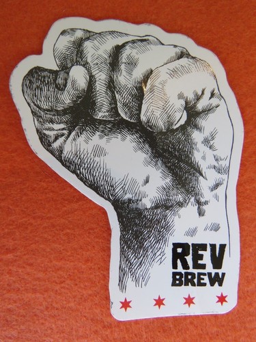 Bière autocollant rev - bière, =