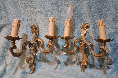 Ancienne paires appliques - ancienne,