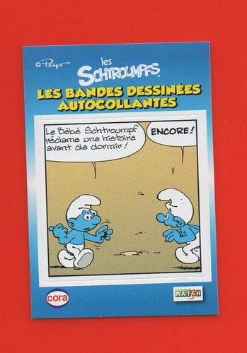 Les schtroumpfs carte - schtroumpfs,
