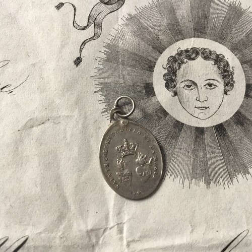 Pendentif ancien argent petite - argent,