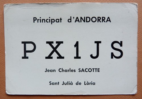 Carte postale radio amateur - postale,