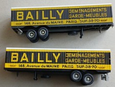 LOT DE 2 REMORQUES KANGOUROU