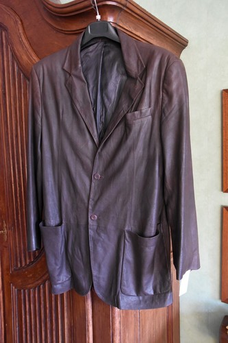 Giacca pelle uomo - pelle,