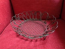Ancienne Corbeille en Fil De Fer , Plat, Cuisine