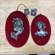 Lot De 2 Cadres En Etain Sur