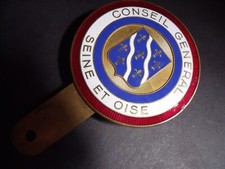 Plaque AUTOMOBILE émaillée