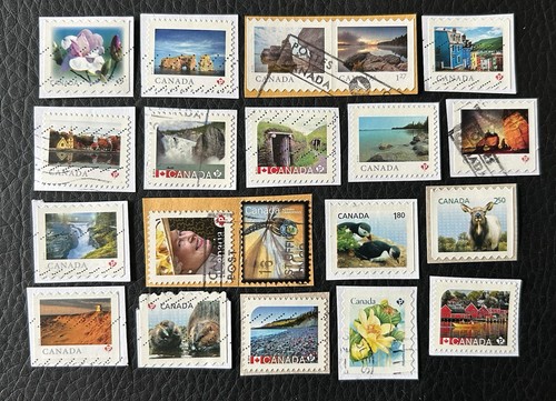Lot timbres du canada - de,