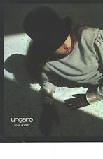 PUBLICITE 1973   UNGARO haute couture robe laine "solo donna"
