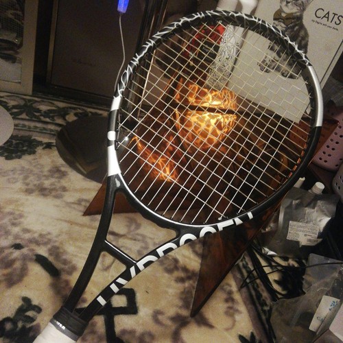 Raquette tennis rigide rare - de,
