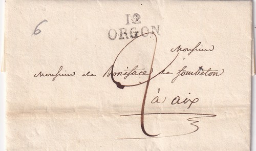 Marque postale 1847 - 🦬,