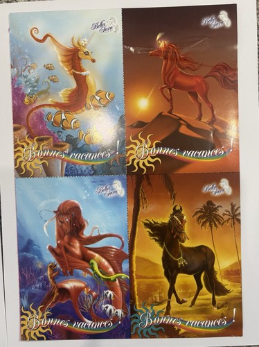 Bella sara postcards four - -,