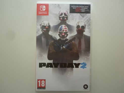 Payday jeu vidéo nintendo - jeu,